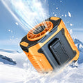 Ventilateur de taille portable avec tour de cou