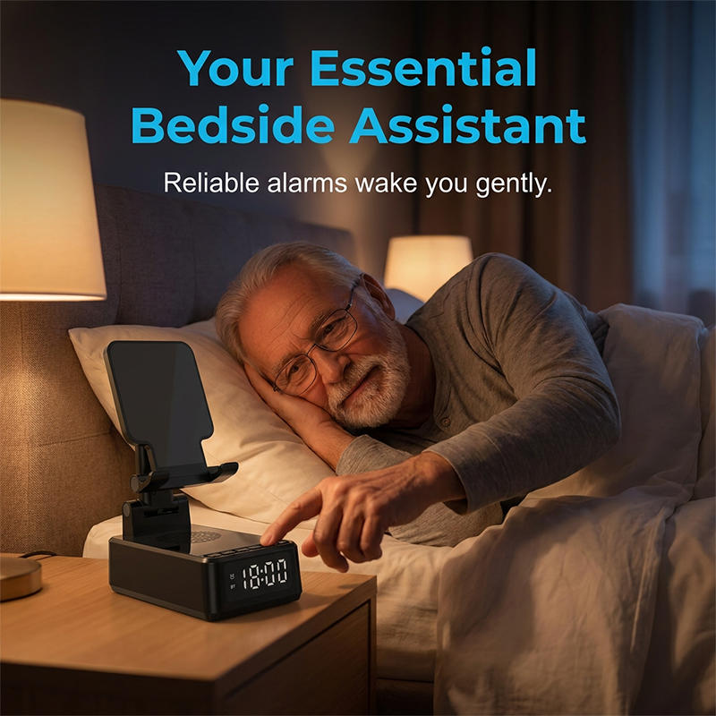 Hub de bureau intelligent 3-en-1 ultime pour seniors