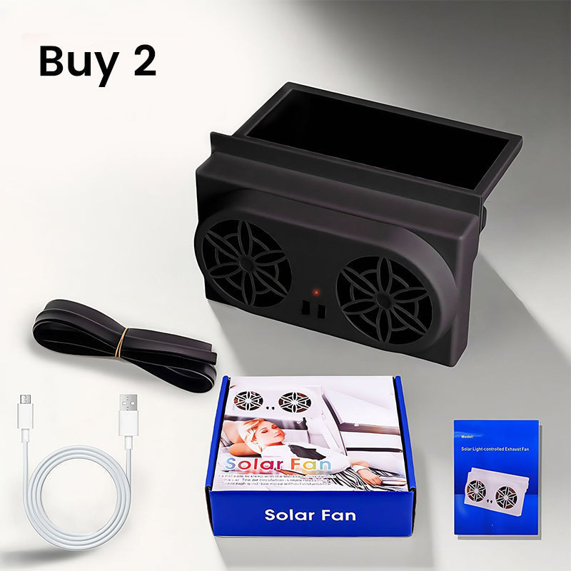 Ventilateur de voiture à énergie solaire