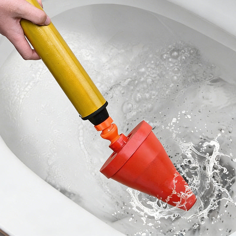 Déboucheur haute pression pour toilettes