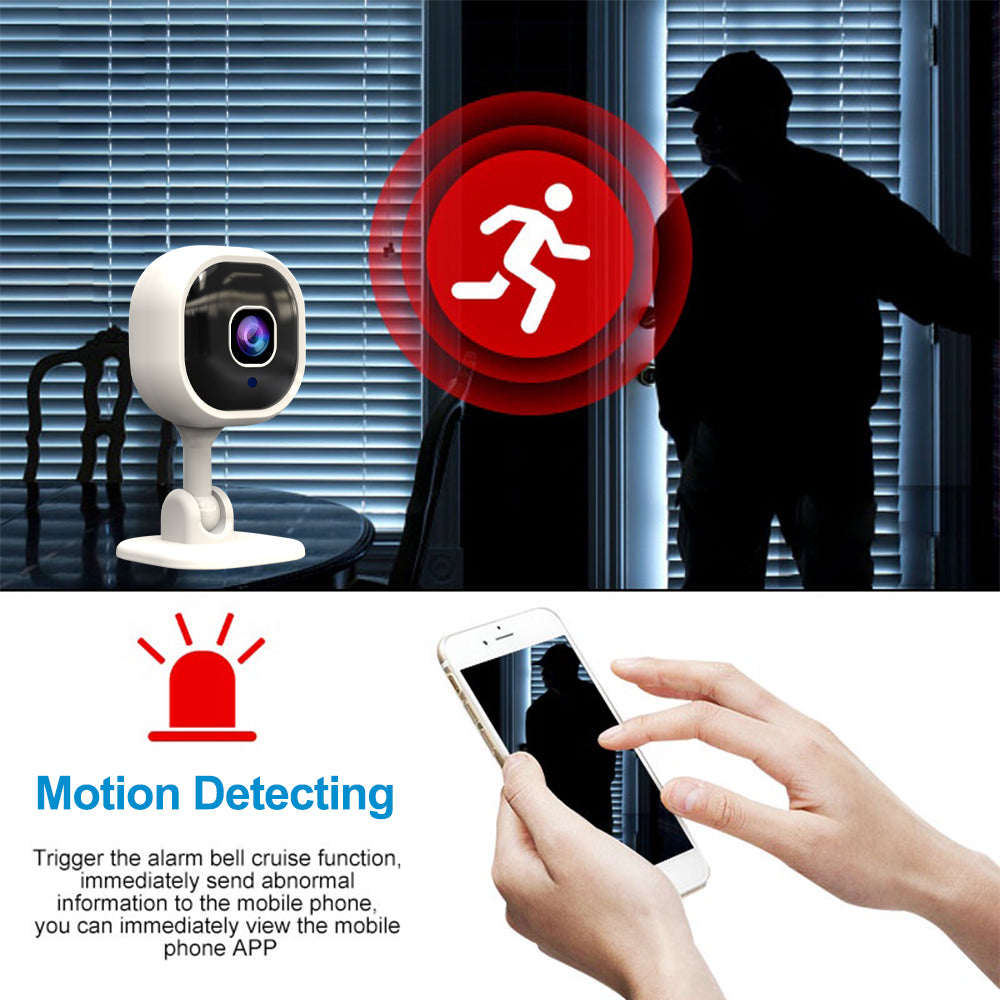 Caméra de sécurité intelligente HD sans fil 2026 – rotation à 360°, vision nocturne et audio bidirectionnel. Gardez un œil sur votre maison, à tout moment !