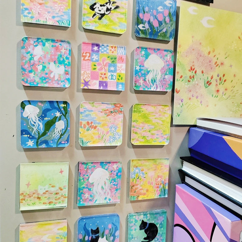 Kit de magnets créatifs et décoratifs à faire soi-même pour réfrigérateur