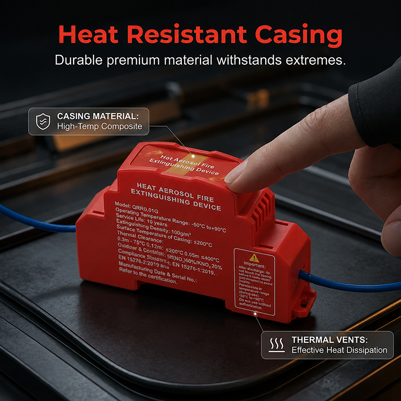Extincteur automatique à déclenchement thermique