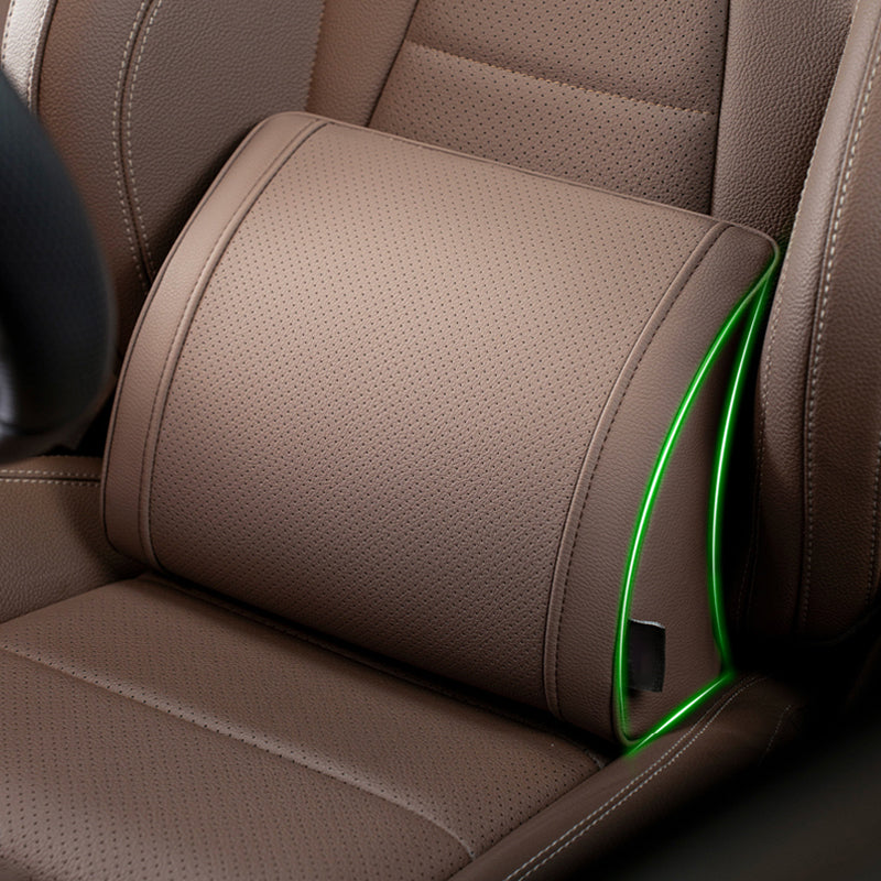 Ensemble appuie-tête et support lombaire ergonomiques pour sièges de voiture