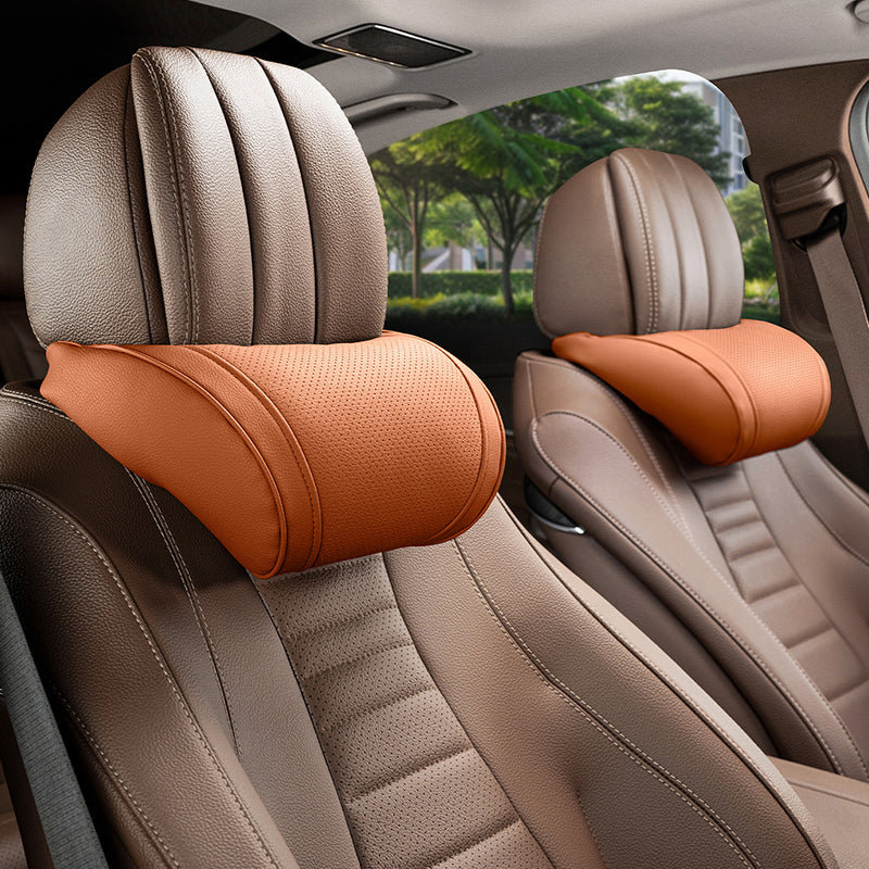 Ensemble appuie-tête et support lombaire ergonomiques pour sièges de voiture