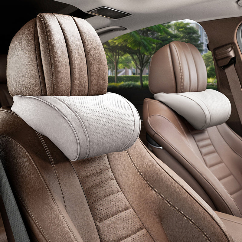 Ensemble appuie-tête et support lombaire ergonomiques pour sièges de voiture