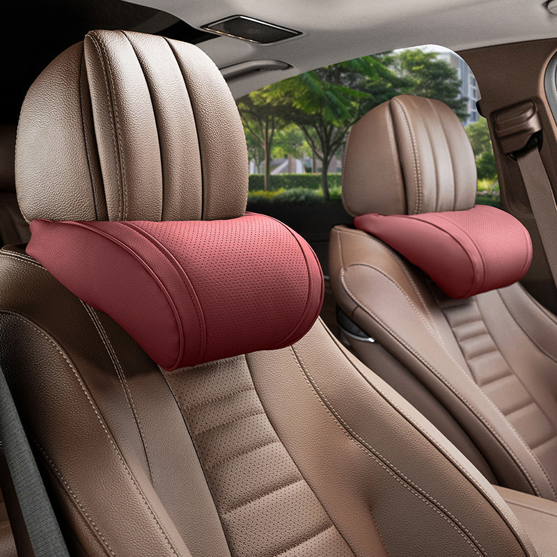Ensemble appuie-tête et support lombaire ergonomiques pour sièges de voiture
