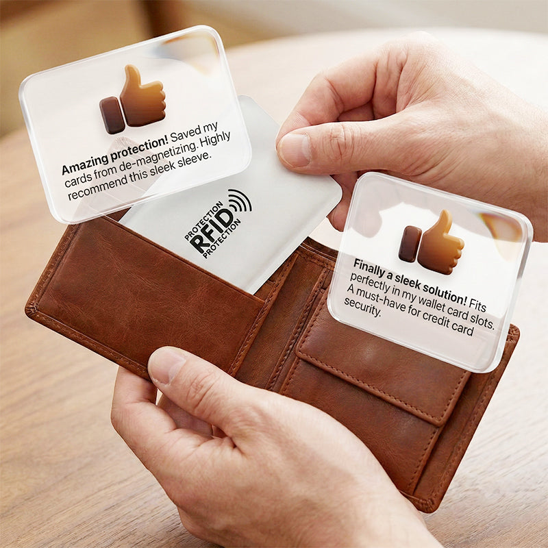 Protège-cartes RFID pour cartes de crédit