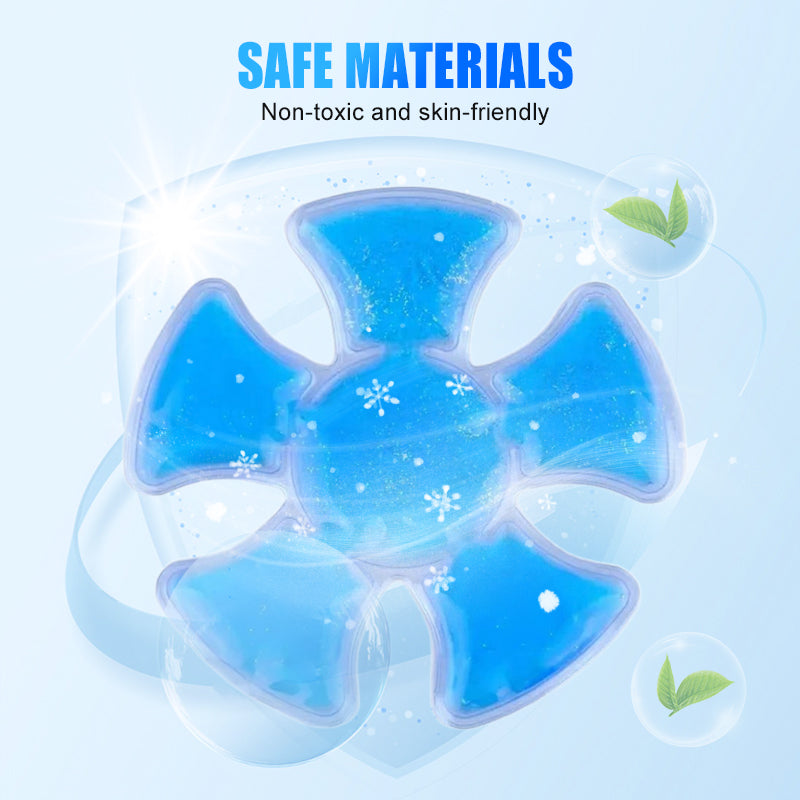 Pack de gel rafraîchissant pour casque pour la protection thermique