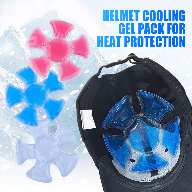 Pack de gel rafraîchissant pour casque pour la protection thermique