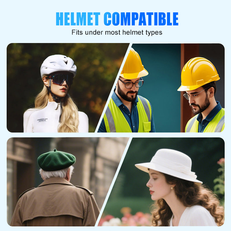 Pack de gel rafraîchissant pour casque pour la protection thermique
