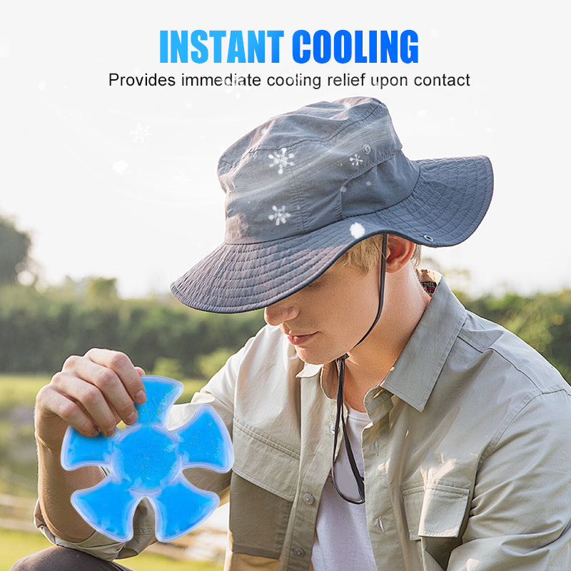 Pack de gel rafraîchissant pour casque pour la protection thermique