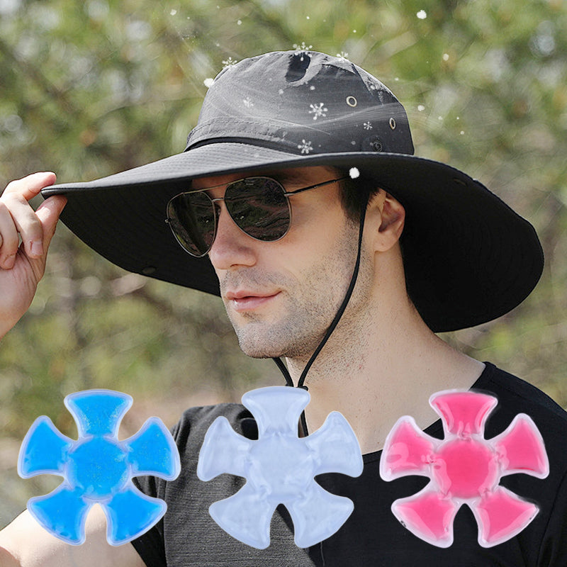 Pack de gel rafraîchissant pour casque pour la protection thermique
