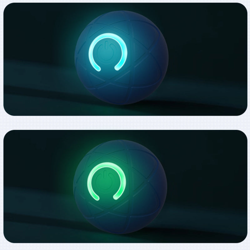 BALLE INTELLIGENTE INTERACTIVE POUR ANIMAUX DE COMPAGNIE AVEC TÉLÉCOMMANDE — 3 Modes Interactifs | E-TPU Résistant à la Mastication | Rechargeable USB-C