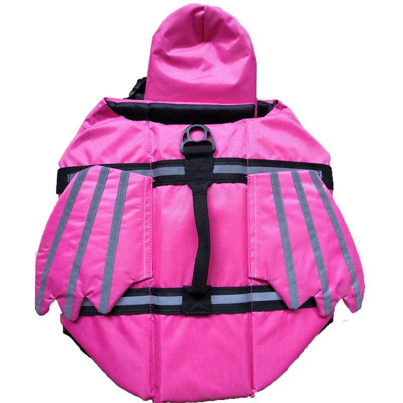 Gilet de sauvetage pour chien 2026 Reflective Angel Wing – Flottabilité élevée, poignée de sauvetage rapide et maille respirante. Bandes réfléchissantes pour les baignades en soirée. Sûr et