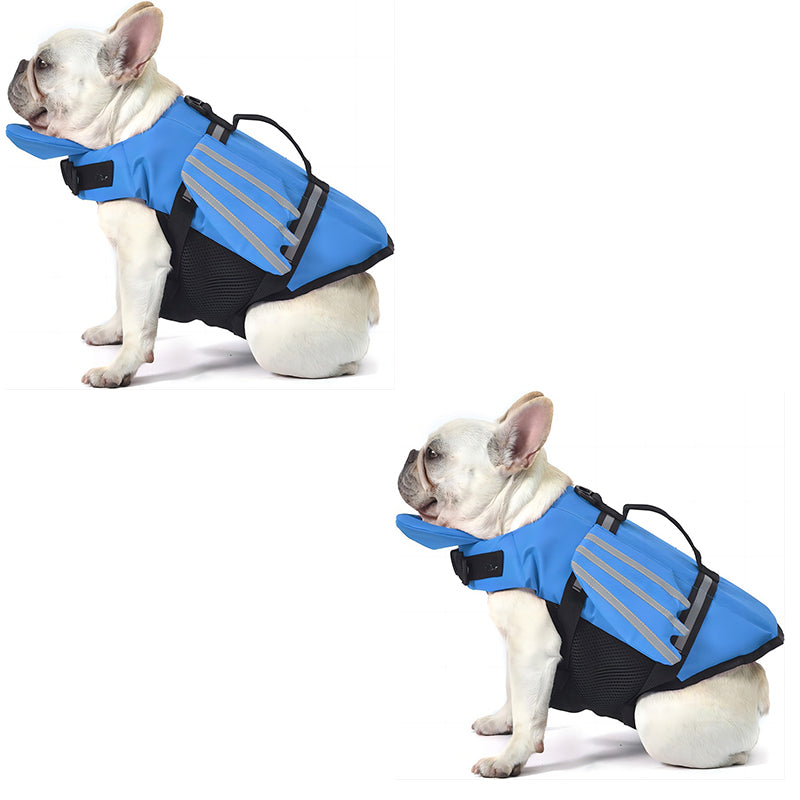 Gilet de sauvetage pour chien 2026 Reflective Angel Wing – Flottabilité élevée, poignée de sauvetage rapide et maille respirante. Bandes réfléchissantes pour les baignades en soirée. Sûr et