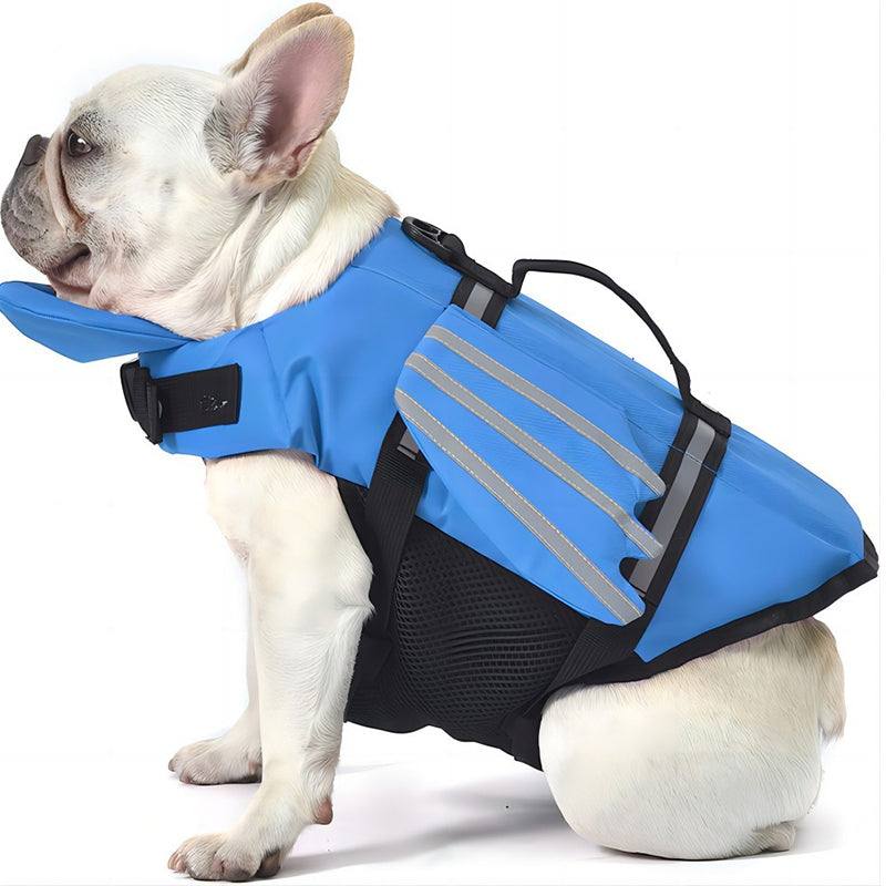 Gilet de sauvetage pour chien 2026 Reflective Angel Wing – Flottabilité élevée, poignée de sauvetage rapide et maille respirante. Bandes réfléchissantes pour les baignades en soirée. Sûr et