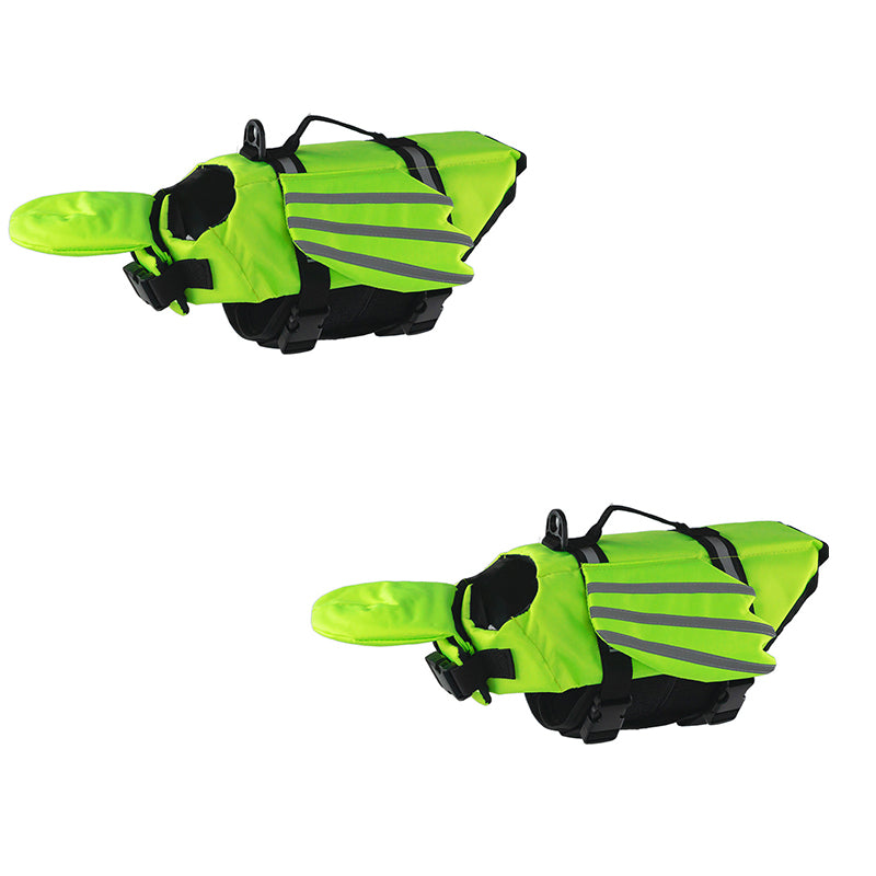 Gilet de sauvetage pour chien 2026 Reflective Angel Wing – Flottabilité élevée, poignée de sauvetage rapide et maille respirante. Bandes réfléchissantes pour les baignades en soirée. Sûr et