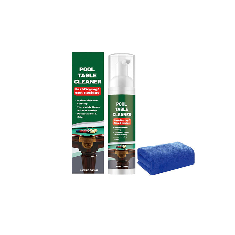 Nettoyant pour feutre de billard Fast©\Drying 2026 ¨C Nettoie en profondeur la craie et les huiles, sans danger pour le tissu. Séchage rapide, sans résidus. Retour au jeu en quelques minutes !
