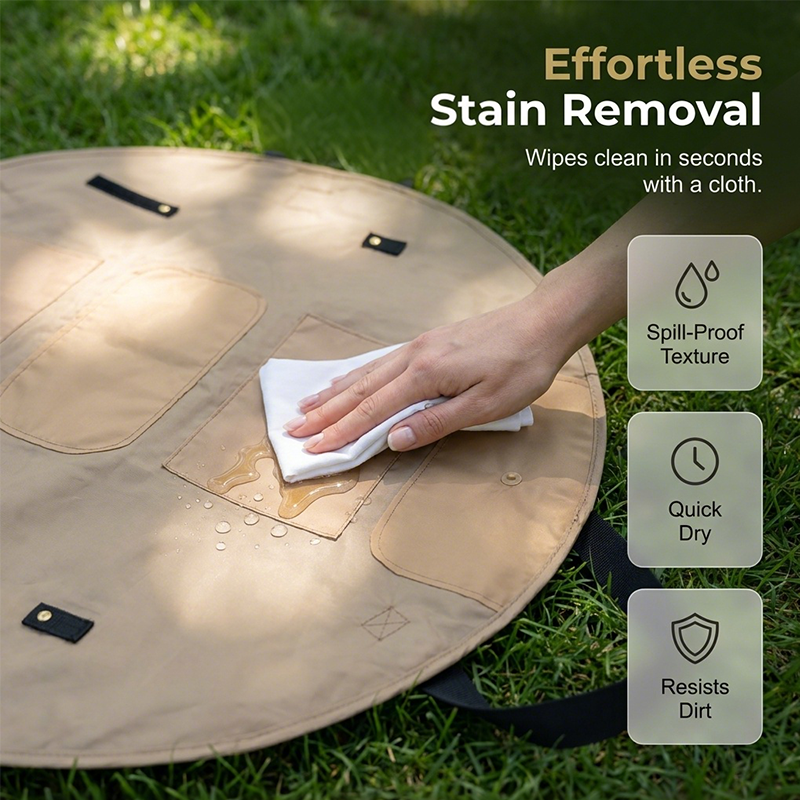 Sac fourre-tout convertible 2-en-1 avec tapis de pique-nique – Sac à main de rangement de voyage portable grande capacité | Maintenant