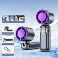 Ventilateur portatif pliable avec affichage LED