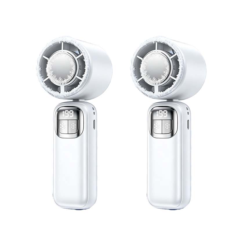 Ventilateur portatif pliable avec affichage LED