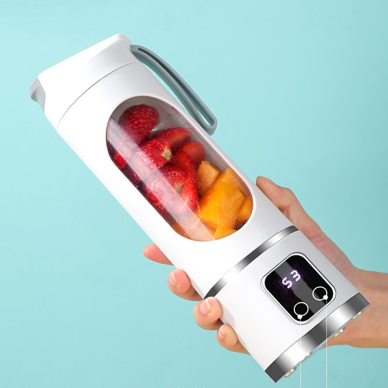 Été – Tasse de jus portable mini rechargeable, mélangeur personnel multifonctionnel pour jus frais en déplacement