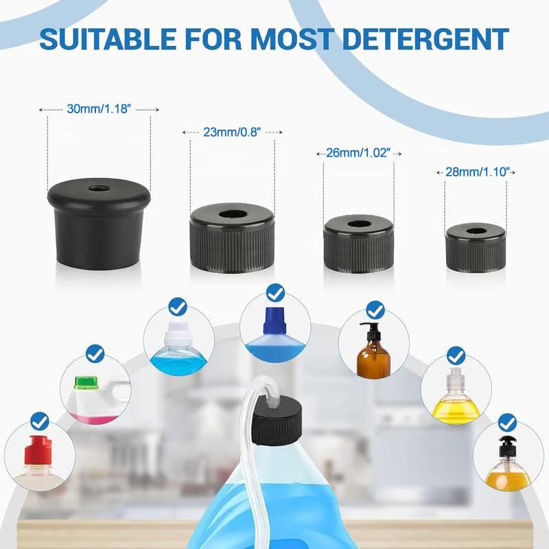 Kit de tube prolongateur de distributeur de savon d'évier – Se connecte aux grands réservoirs, pompe fluide, ajustement universel