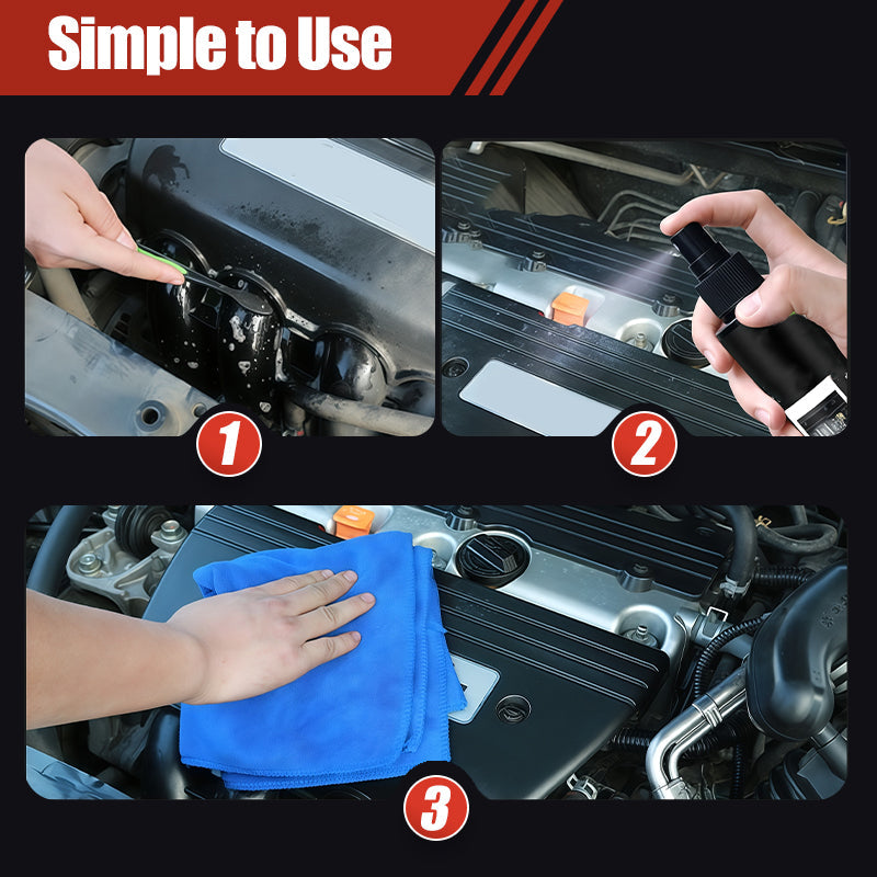 Nettoyant Moteur en Aérosol pour Voiture