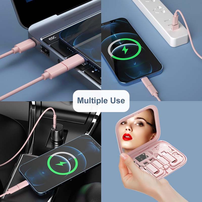 Kit d'adaptateur USB-C tout-en-un avec miroir