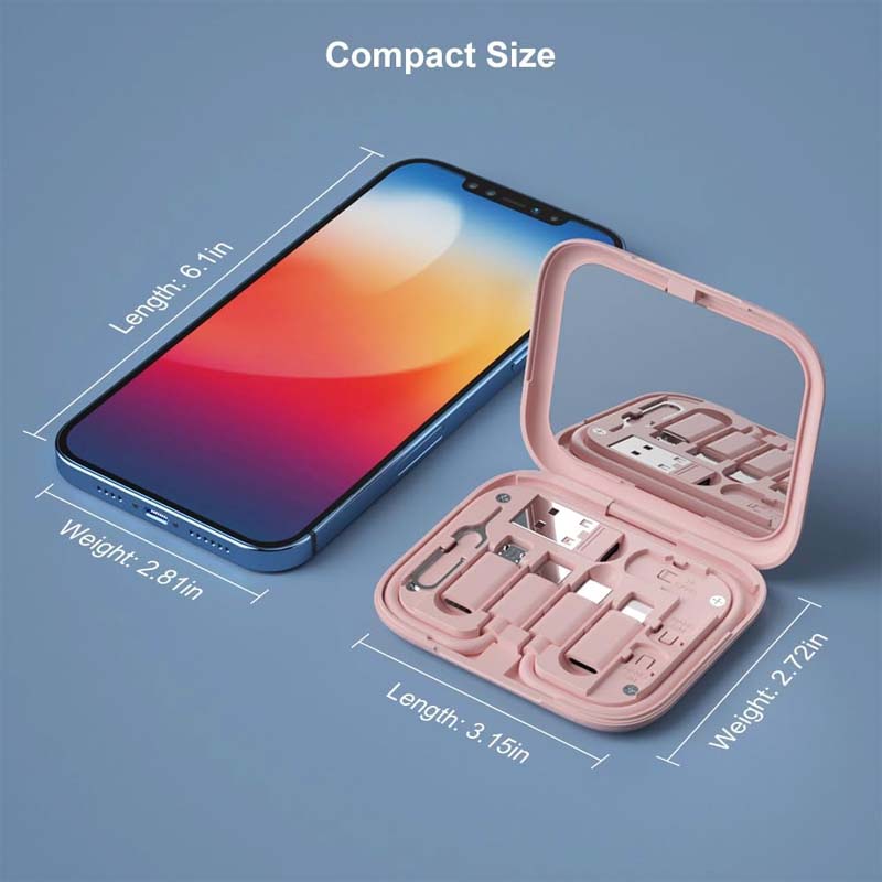 Kit d'adaptateur USB-C tout-en-un avec miroir