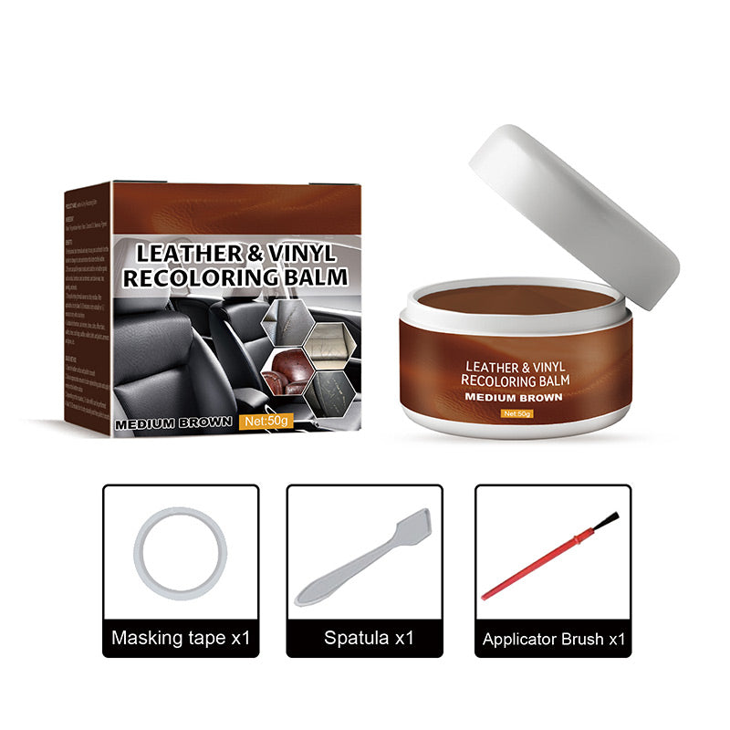 Pâte de réparation pour cuir 2026 - Comble les rayures et les éraflures, restaure la texture. Disponible en plusieurs couleurs. Sauvez votre canapé préféré !