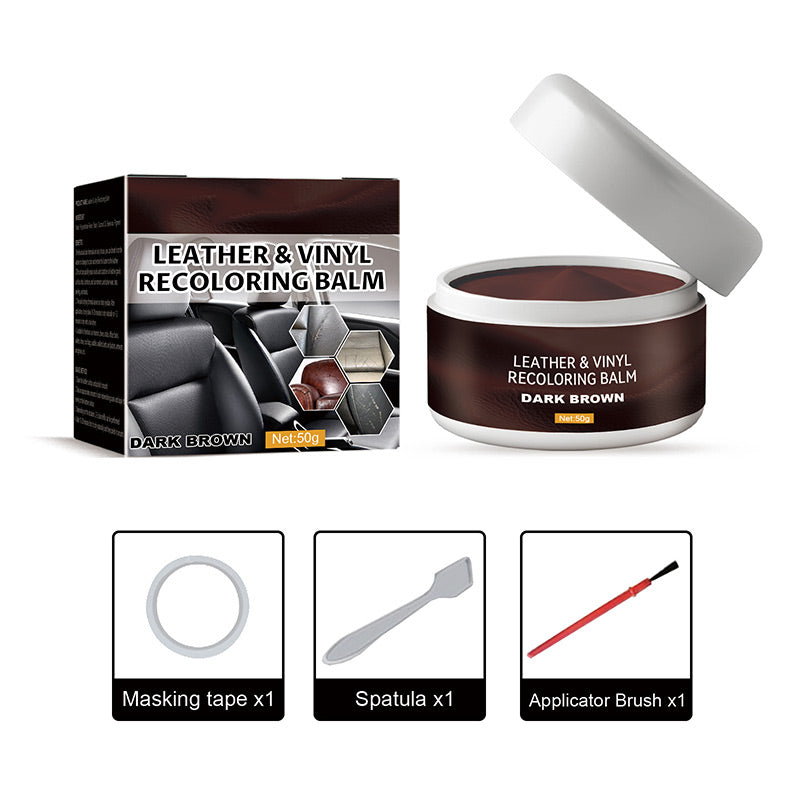 Pâte de réparation pour cuir 2026 - Comble les rayures et les éraflures, restaure la texture. Disponible en plusieurs couleurs. Sauvez votre canapé préféré !