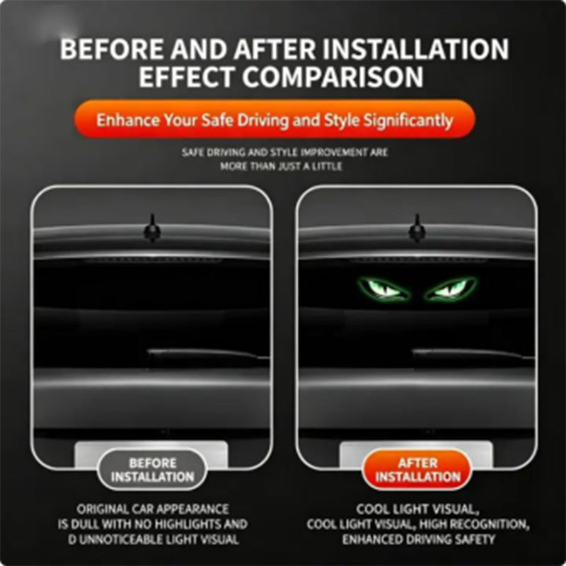 Feu de détresse LED solaire – Alimentation solaire, résistant aux intempéries, activation automatique à la nuit tombée – pour plus de sécurité sur le bord de la route.