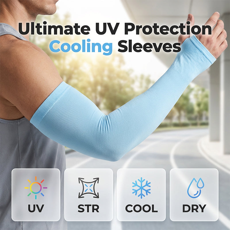 Manchettes de protection UV unisexe rafraîchissantes