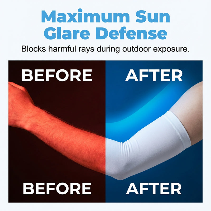 Manchettes de protection UV unisexe rafraîchissantes