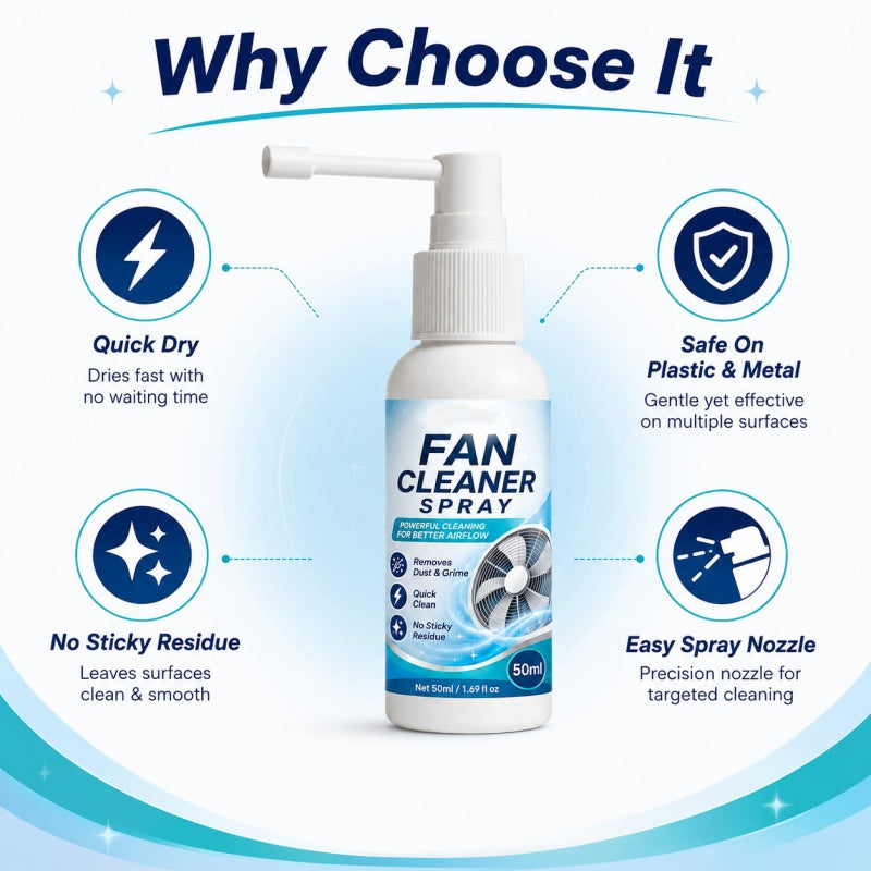 Nettoyant en spray polyvalent pour ventilateurs