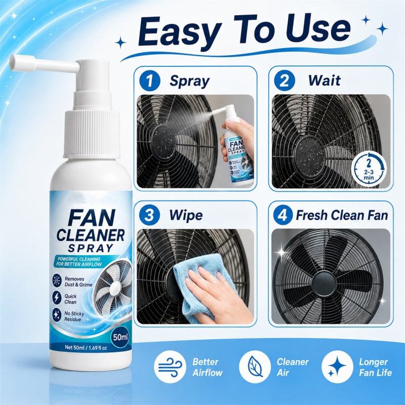 Nettoyant en spray polyvalent pour ventilateurs