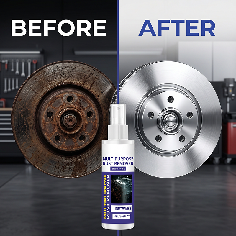 Spray lustreur et antirouille pour voitures et outils