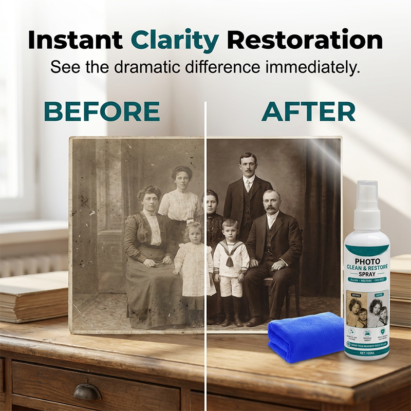 Spray Nettoyant & Restaurateur pour Photos