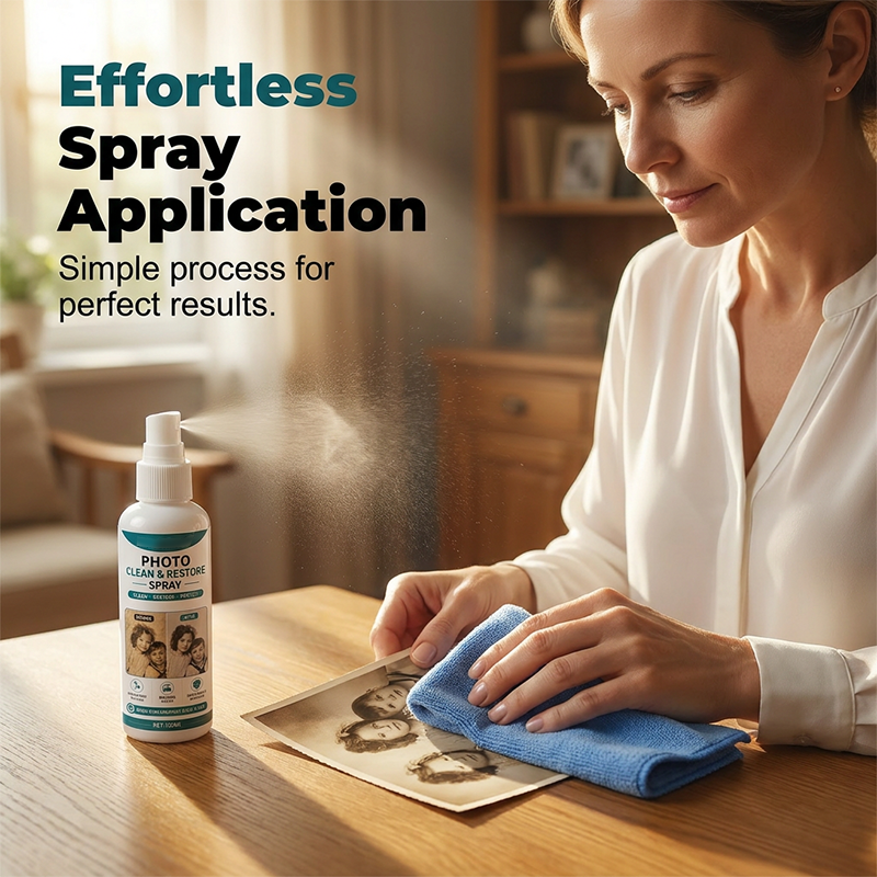 Spray Nettoyant & Restaurateur pour Photos