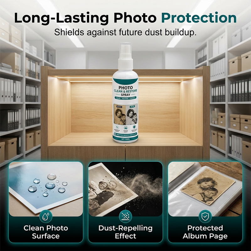 Spray Nettoyant & Restaurateur pour Photos