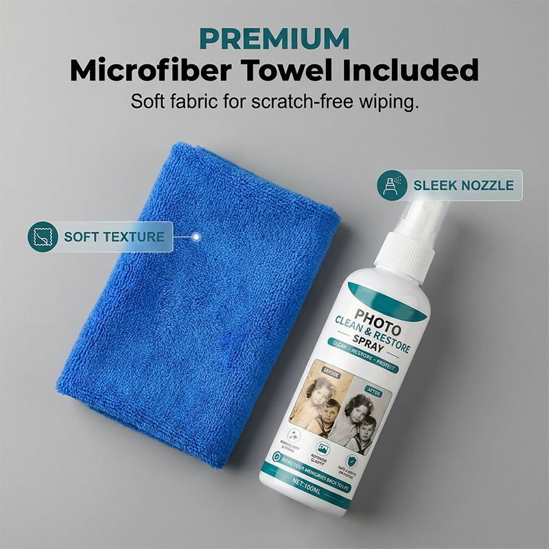 Spray Nettoyant & Restaurateur pour Photos