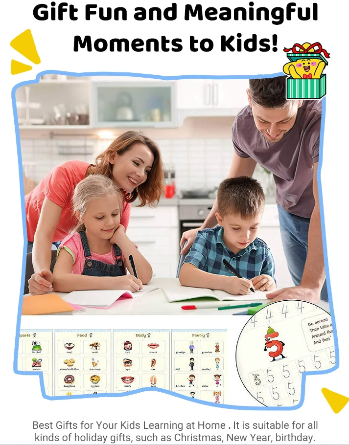 Cahiers d'écriture magiques pour enfants