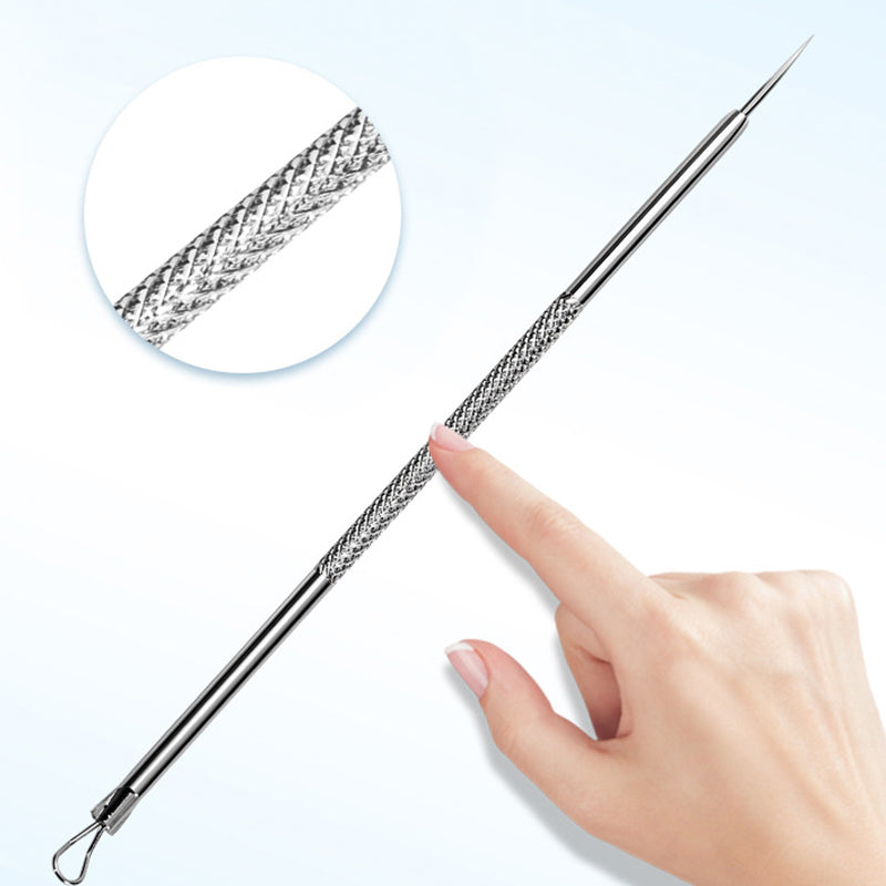 Kit d'outils tire-comédons en acier inoxydable