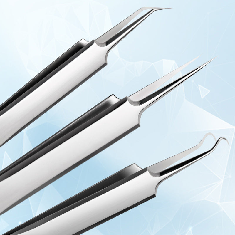Kit d'outils tire-comédons en acier inoxydable