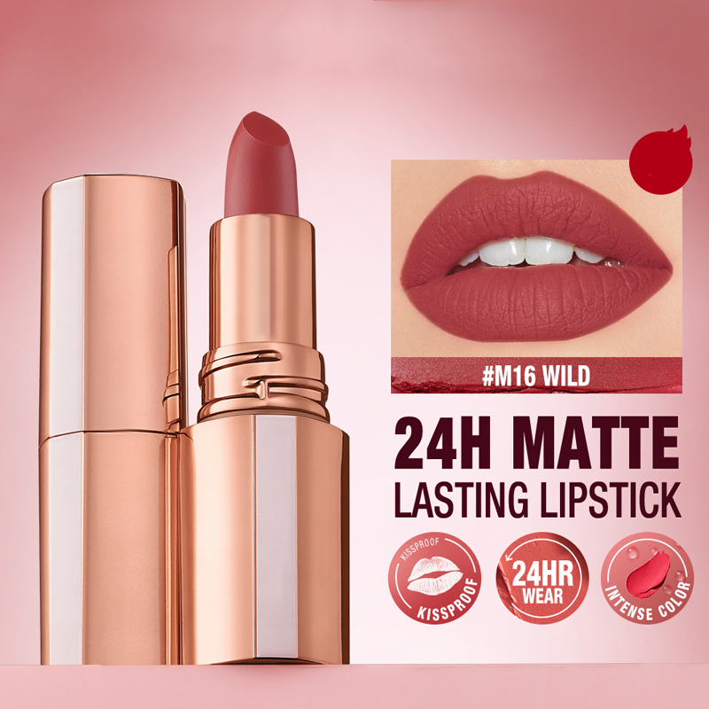 Rouge à lèvres mat longue tenue 24h