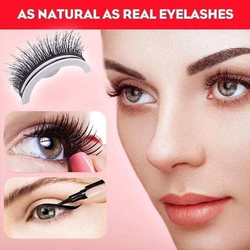 Faux cils autocollants réutilisables
