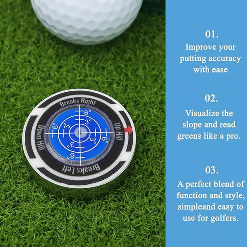 Niveau de lecture de green et marque-balle Precision Golf