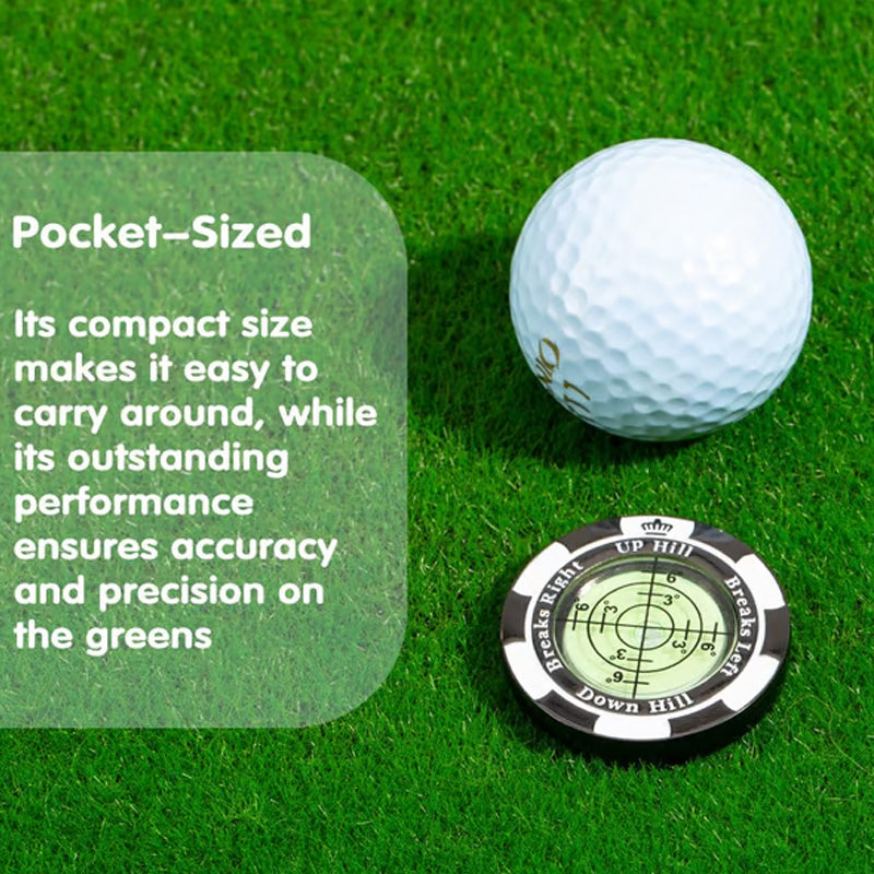 Niveau de lecture de green et marque-balle Precision Golf